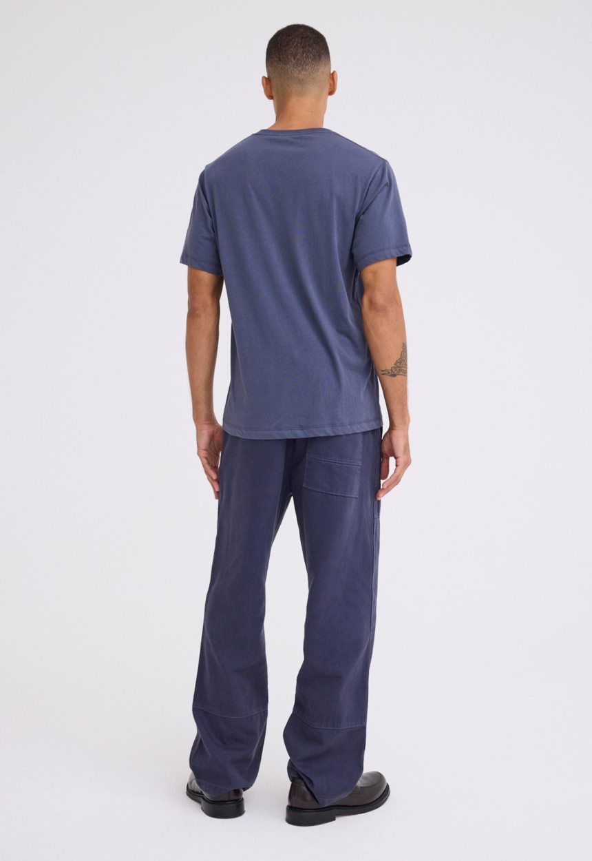 Jac + Jack Sans Organic Cotton Tee - Sly Blue